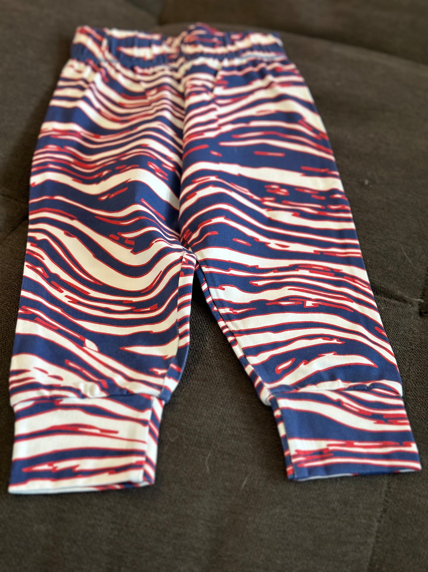 Baby and Toddler Buffalo Inspired Zebra Joggers