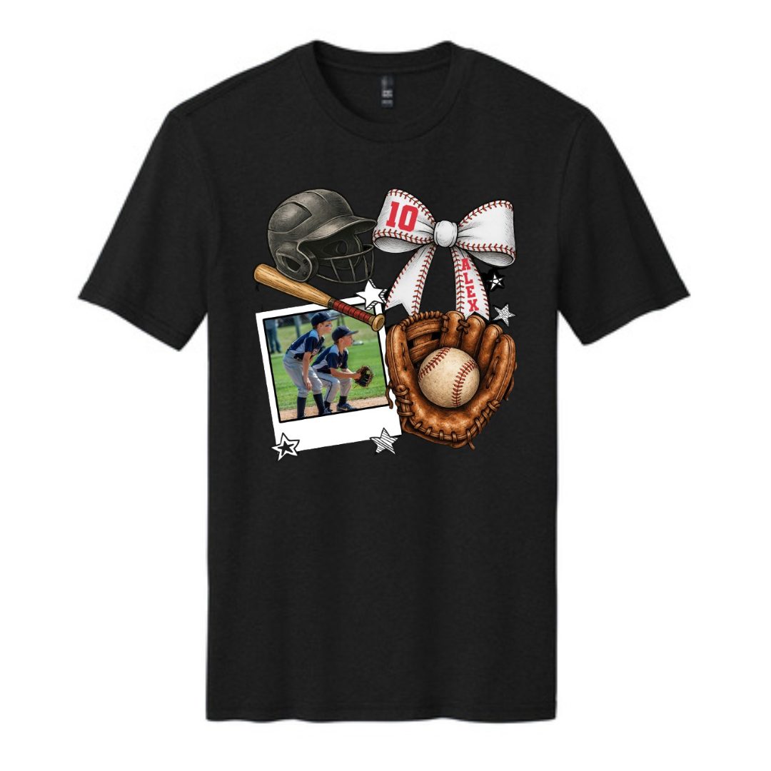 Custom Baseball Tee