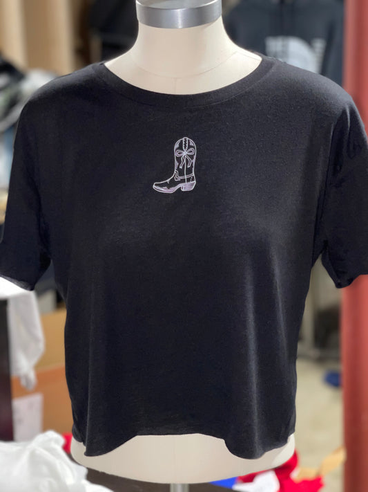 Croptop Cowboy Boot