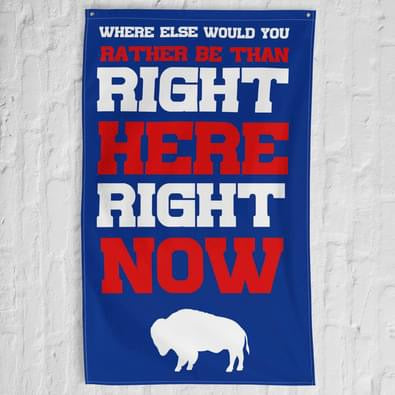 Right Here Right Now Bills Banner
