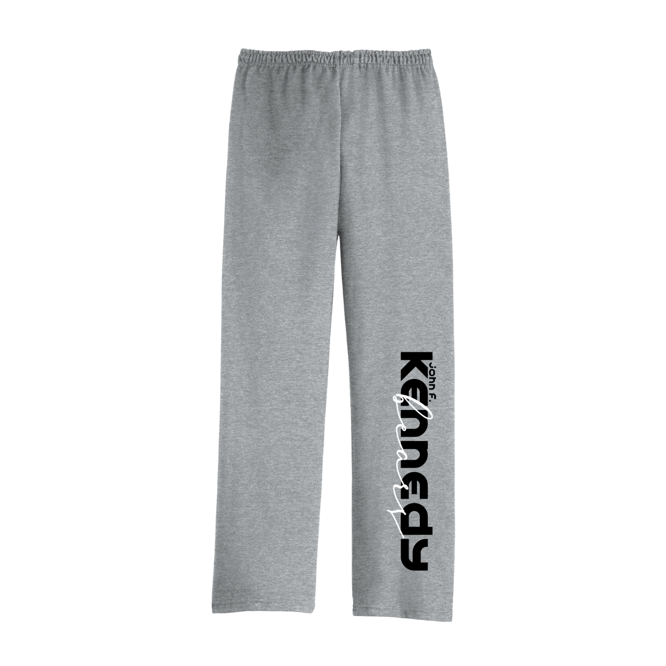 JFK Fundrasier Long Image Open Bottom Sweatpants