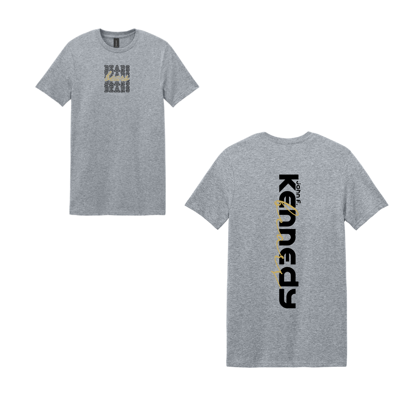 JFK Fundraiser Double Sided Tshirt