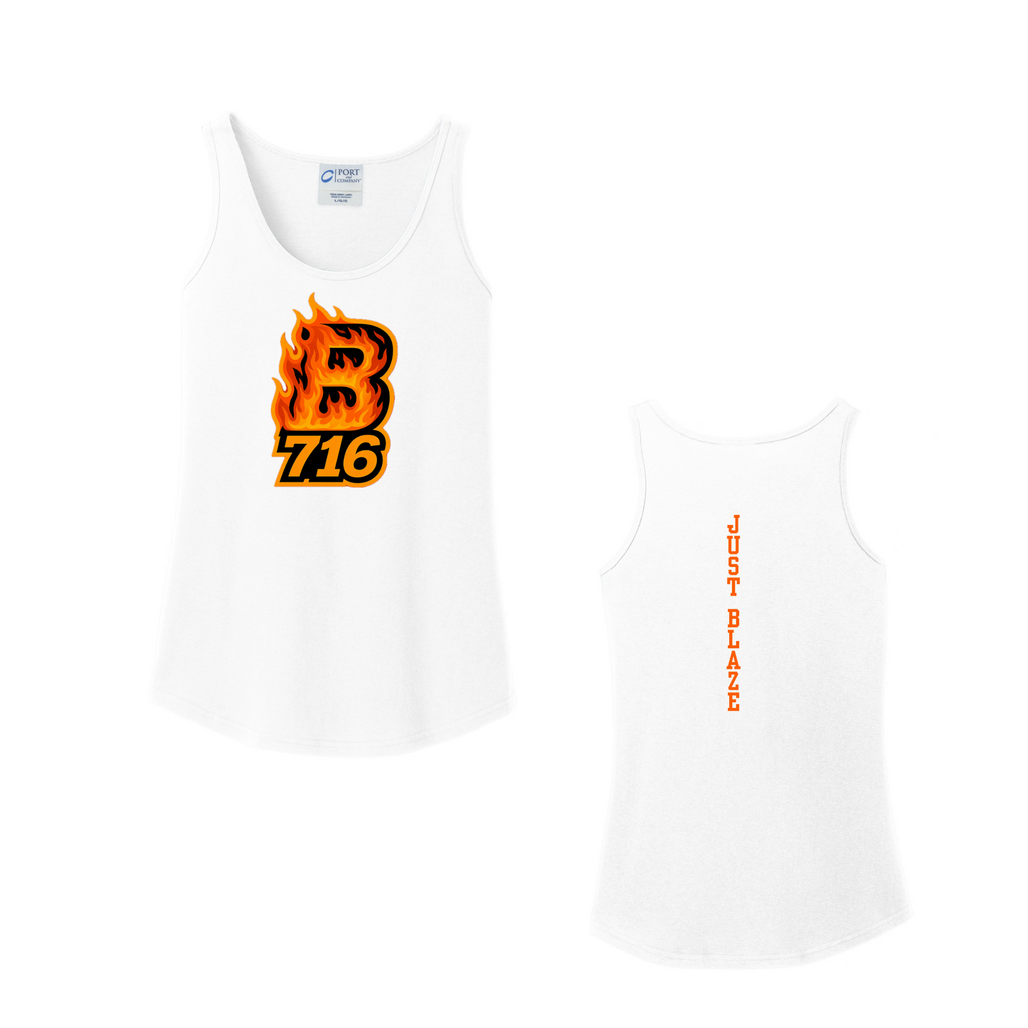 Blaze Ladies Cotton Tank Top