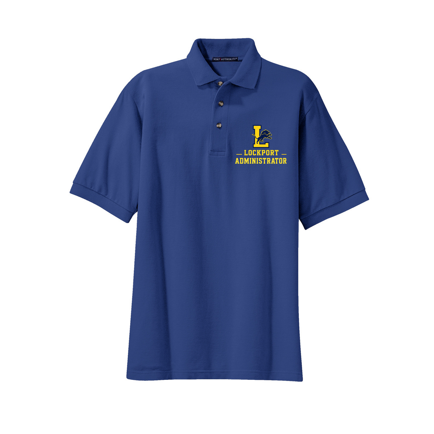 Lockport Admin Mens Cotton Polo