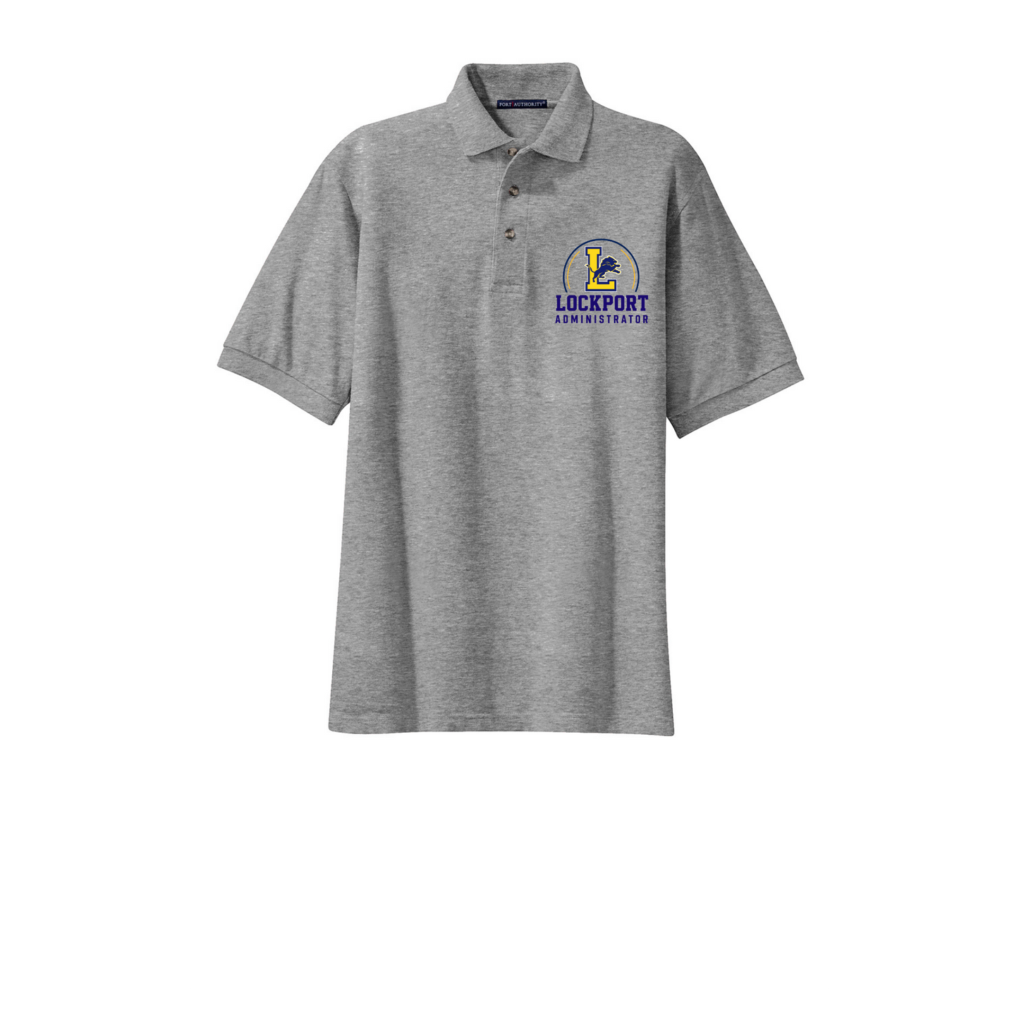 Lockport Admin Mens Cotton Polo