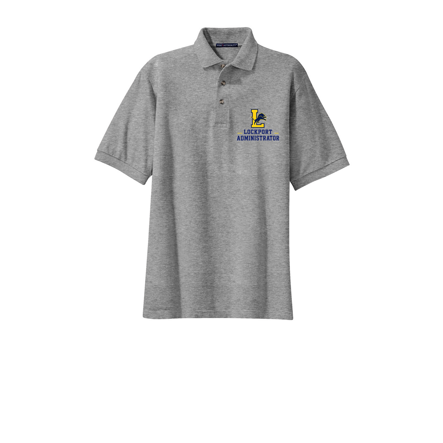 Lockport Admin Mens Cotton Polo