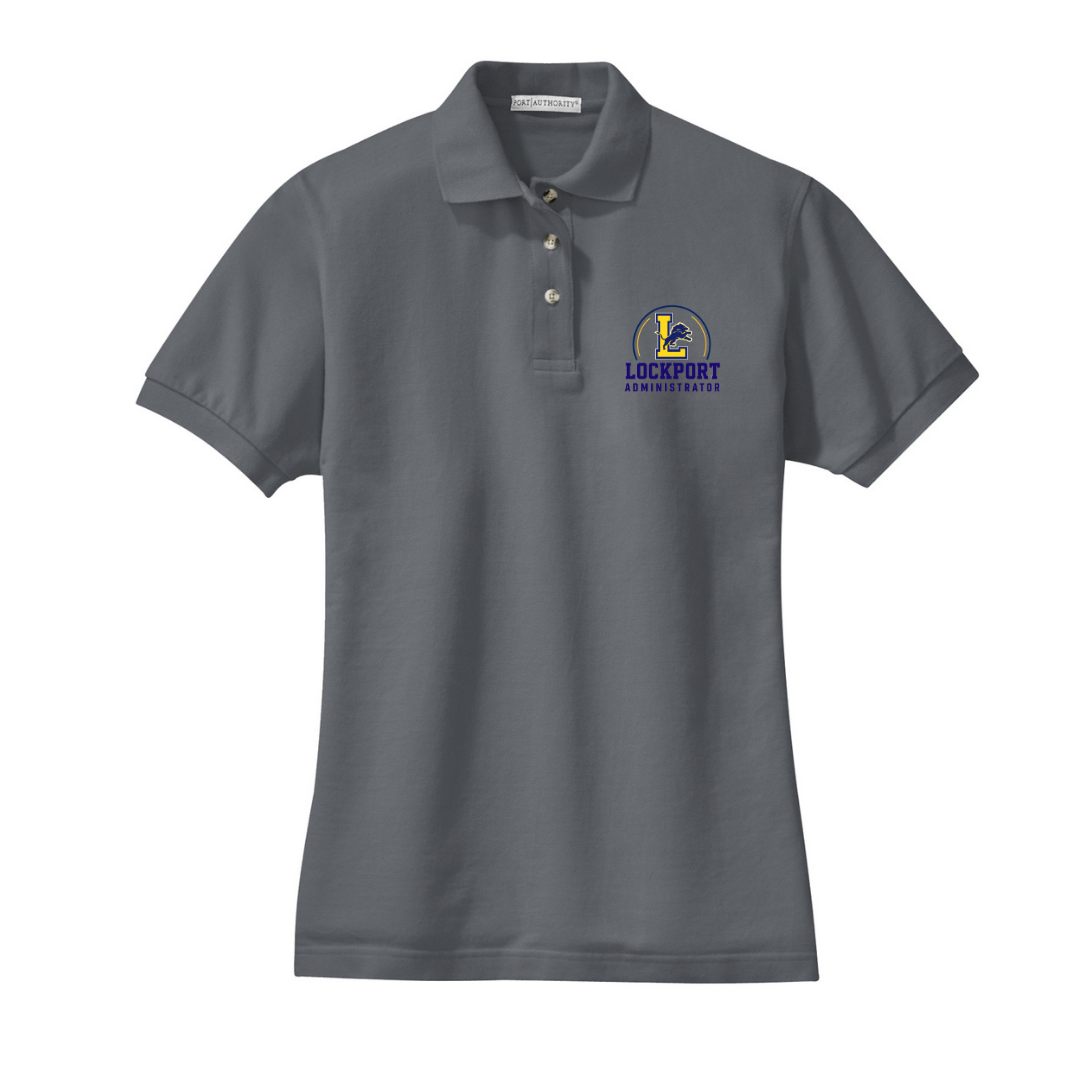 Lockport Admin Ladies Cotton Polo