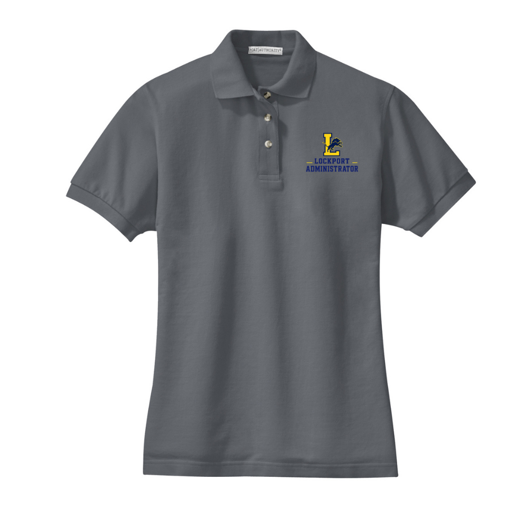 Lockport Admin Ladies Cotton Polo