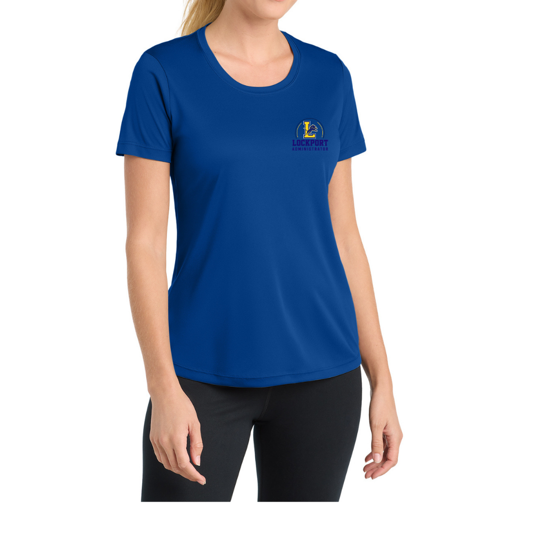 Lockport Admin Ladies Dri Fit Short Sleeve