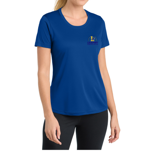 Lockport Admin Ladies Dri Fit Short Sleeve