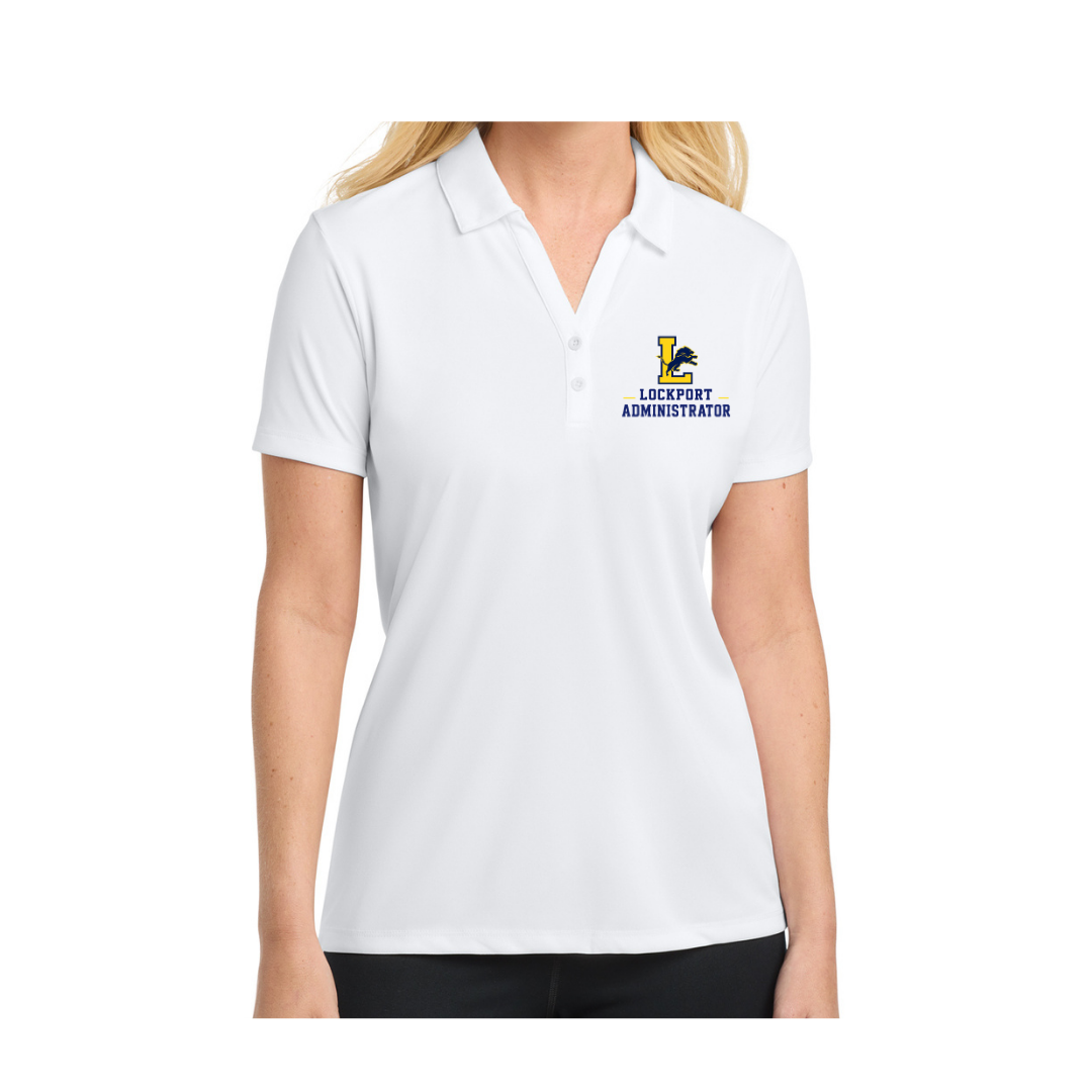 Lockport Admin Ladies Dri Fit Polo