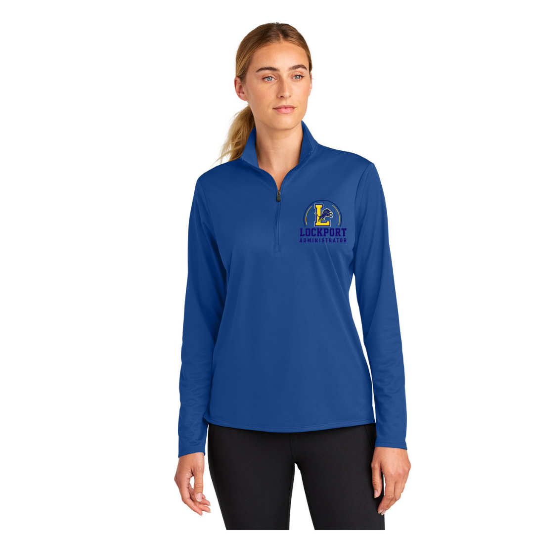 Lockport Admin Ladies Dri Fit 1/4 Zip