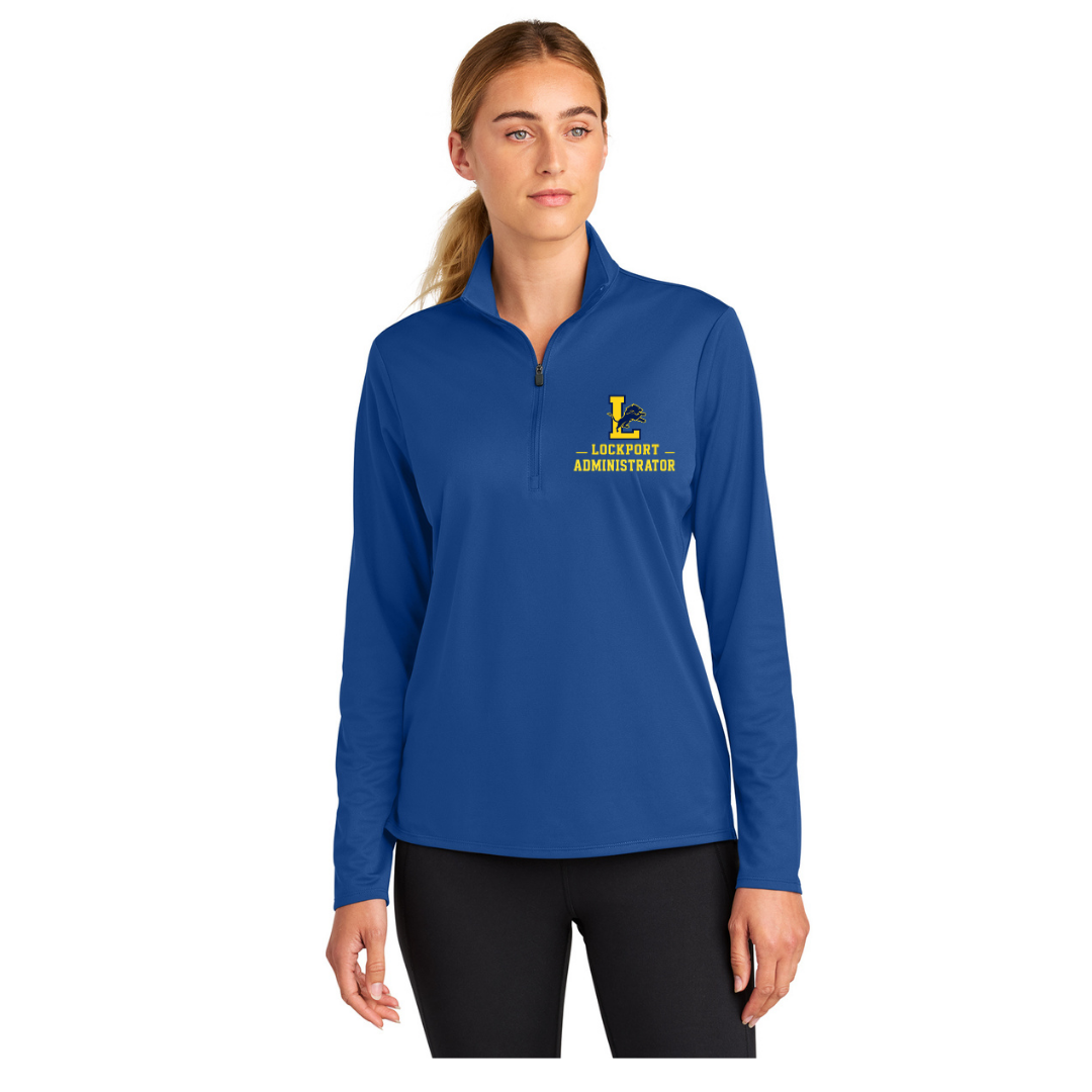 Lockport Admin Ladies Dri Fit 1/4 Zip