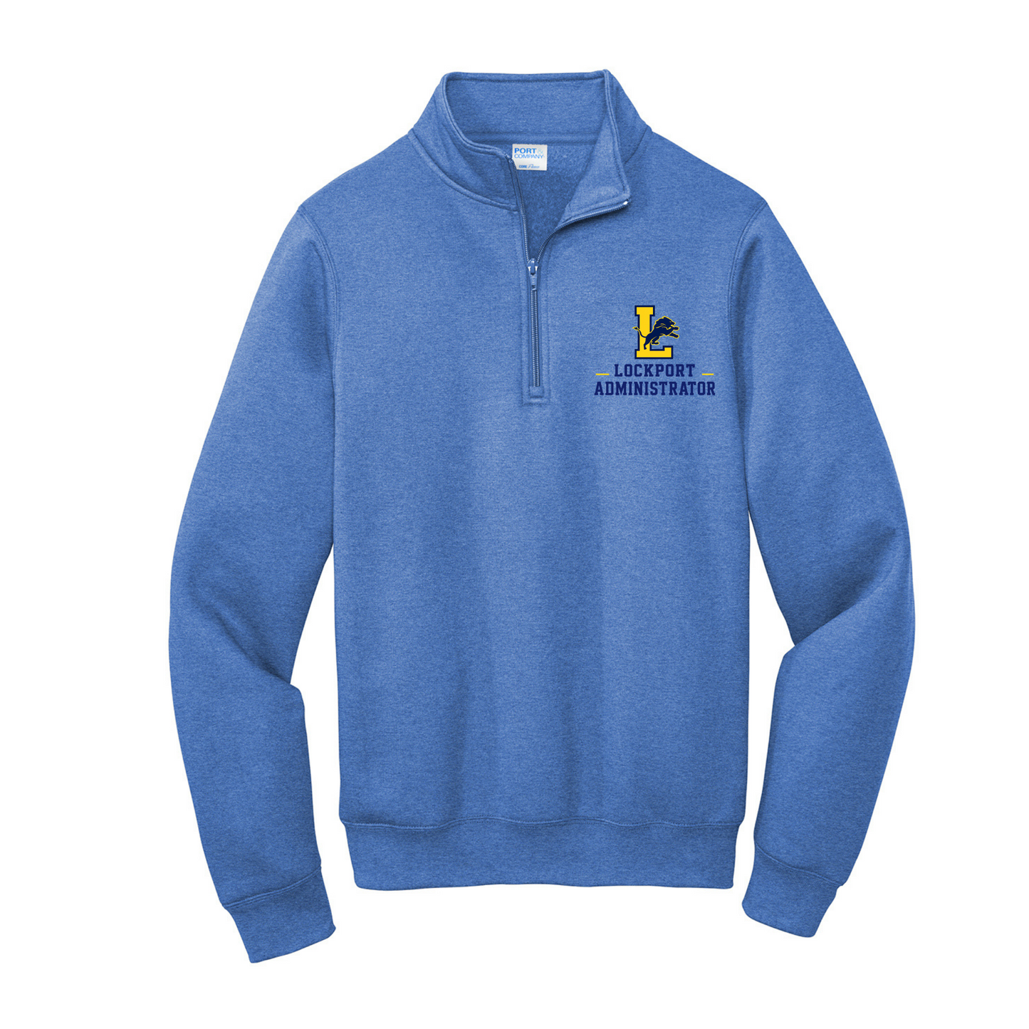 Lockport Admin Mens Cotton 1/4 Zip