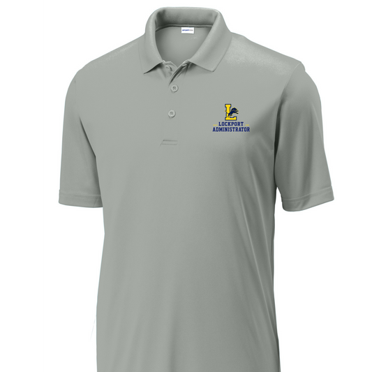 Lockport Admin Mens Dri Fit Polo