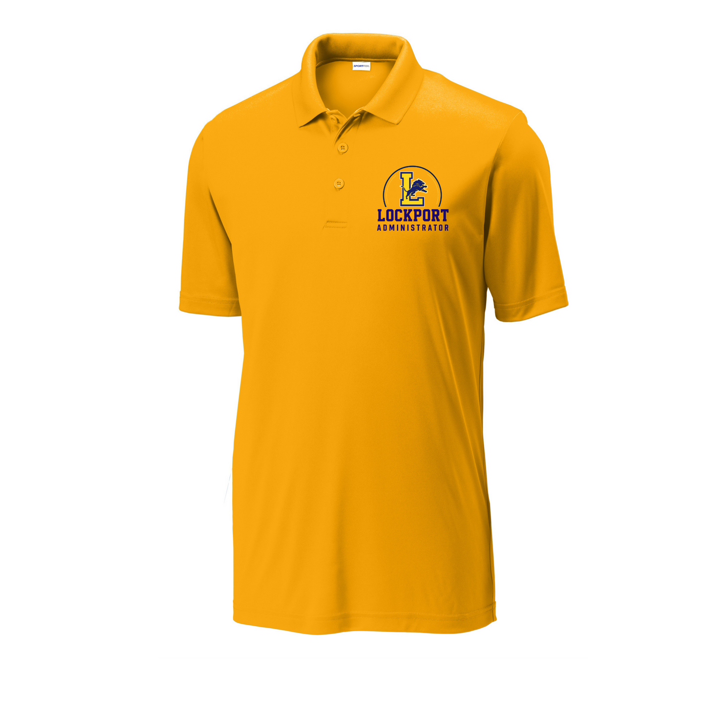 Lockport Admin Mens Dri Fit Polo
