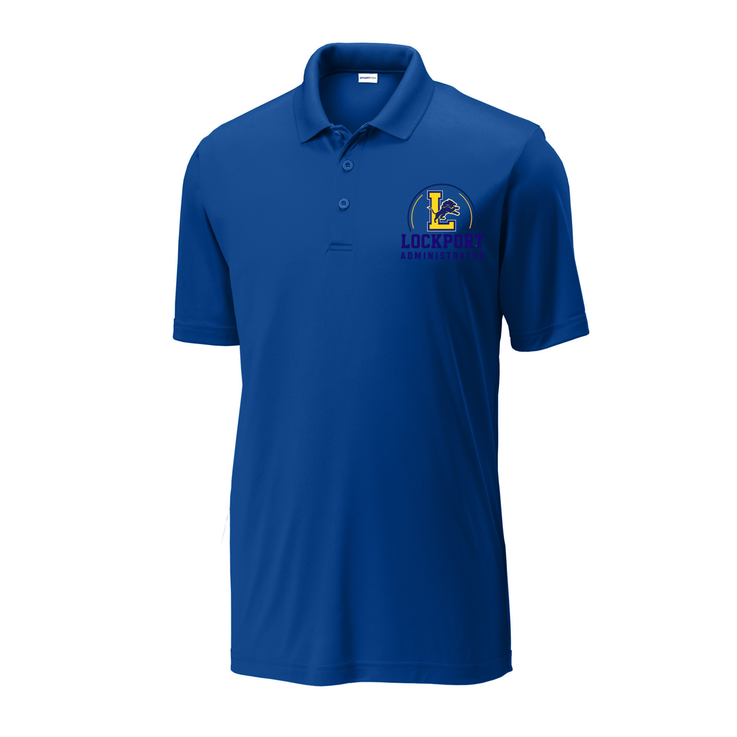 Lockport Admin Mens Dri Fit Polo