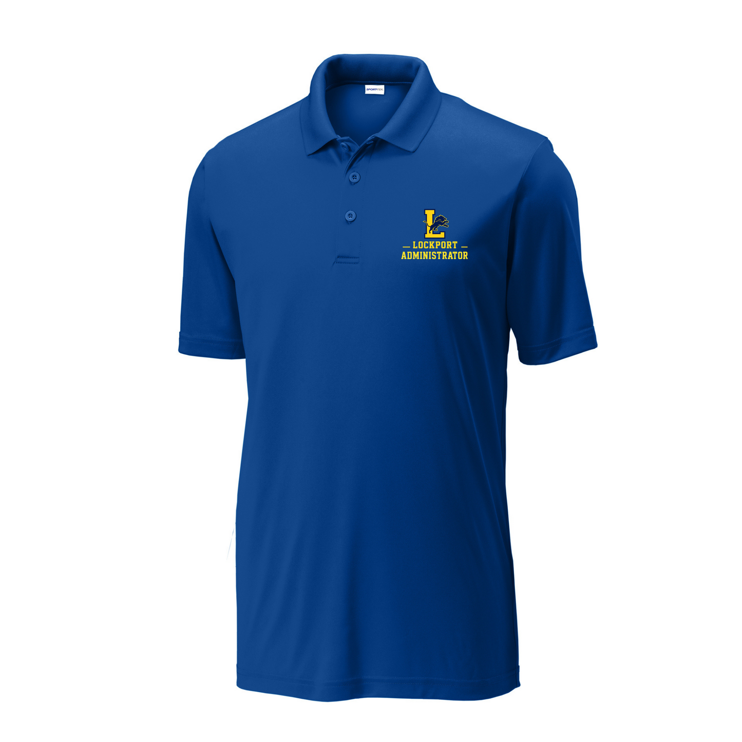 Lockport Admin Mens Dri Fit Polo