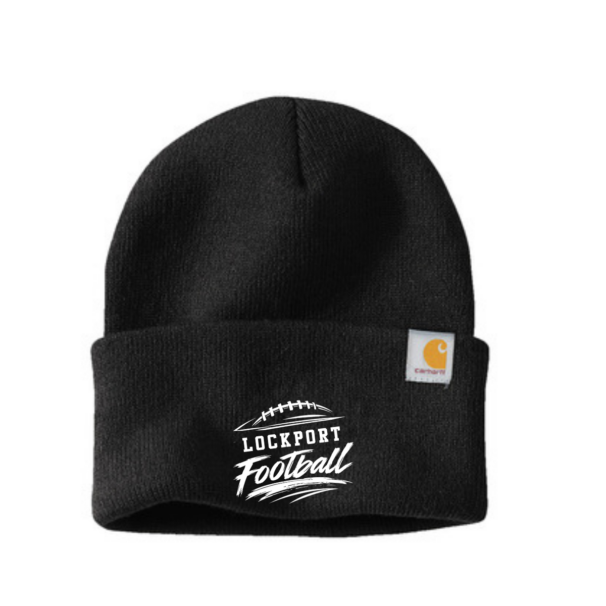 Lockport Football 26 Carhartt Winter Hat