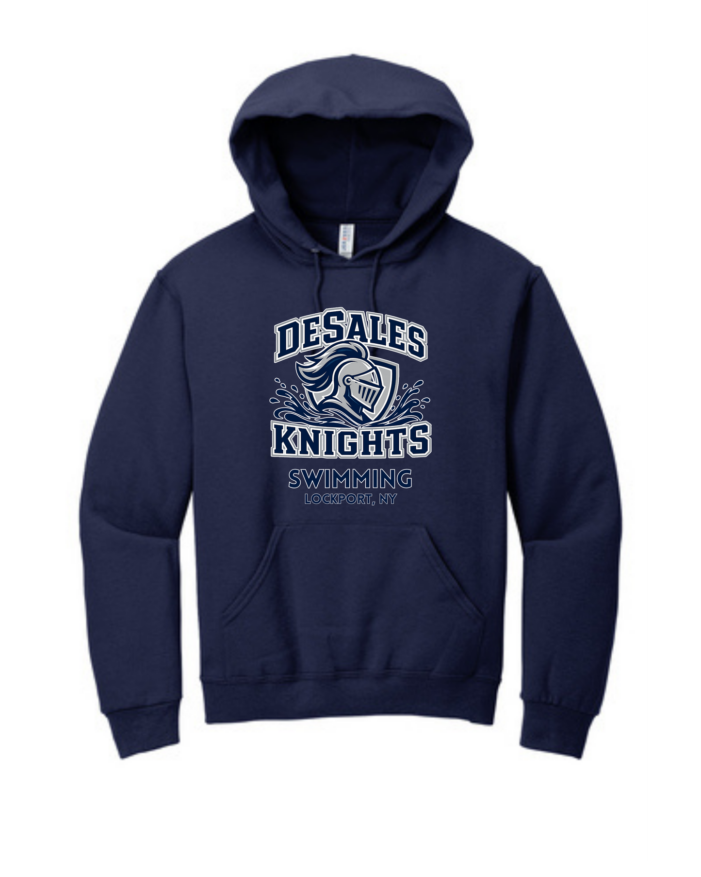 DeSales Swim 2026 Youth/Adult Hooded Sweatshirt