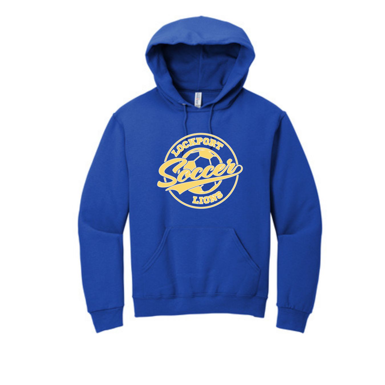 Adult Hooded Sweatshirt Circle Logo