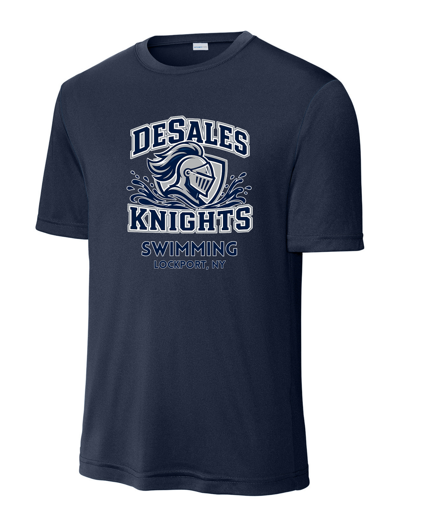 DeSales Swim 2026 Youth and Adult  Dri Fit  Short Sleeve T-shirt