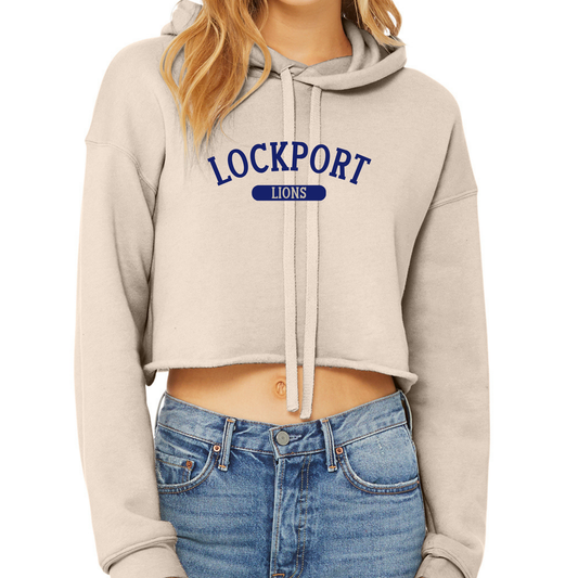 LHS Cheer Cropped Fleece Hoodie