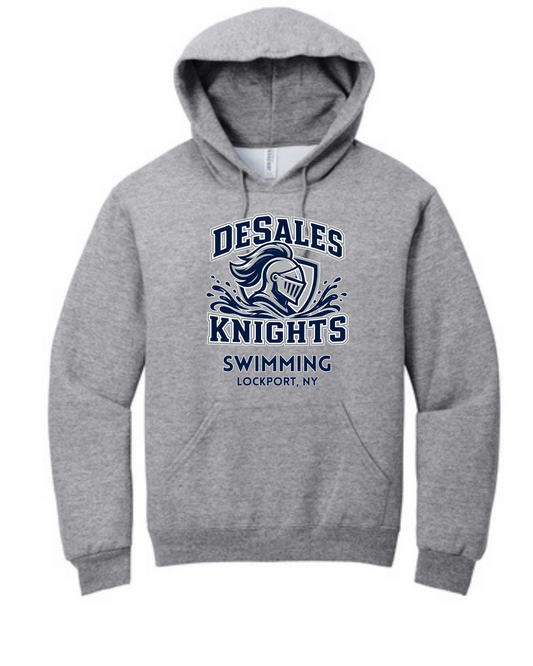 DeSales Swim 2026 Youth/Adult Hooded Sweatshirt