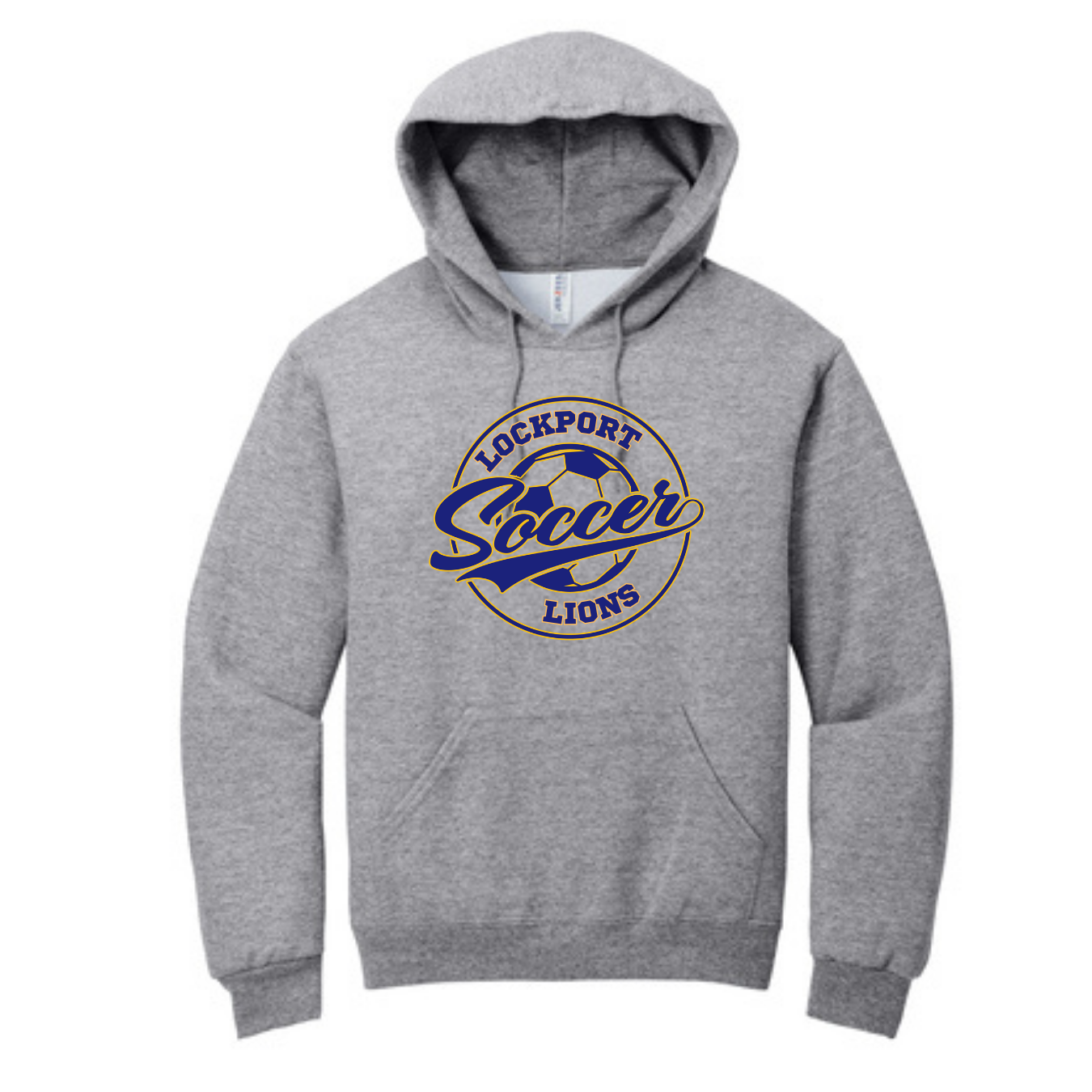 Adult Hooded Sweatshirt Circle Logo