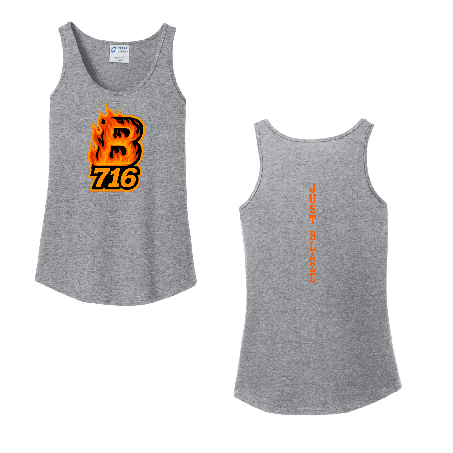 Blaze Ladies Cotton Tank Top