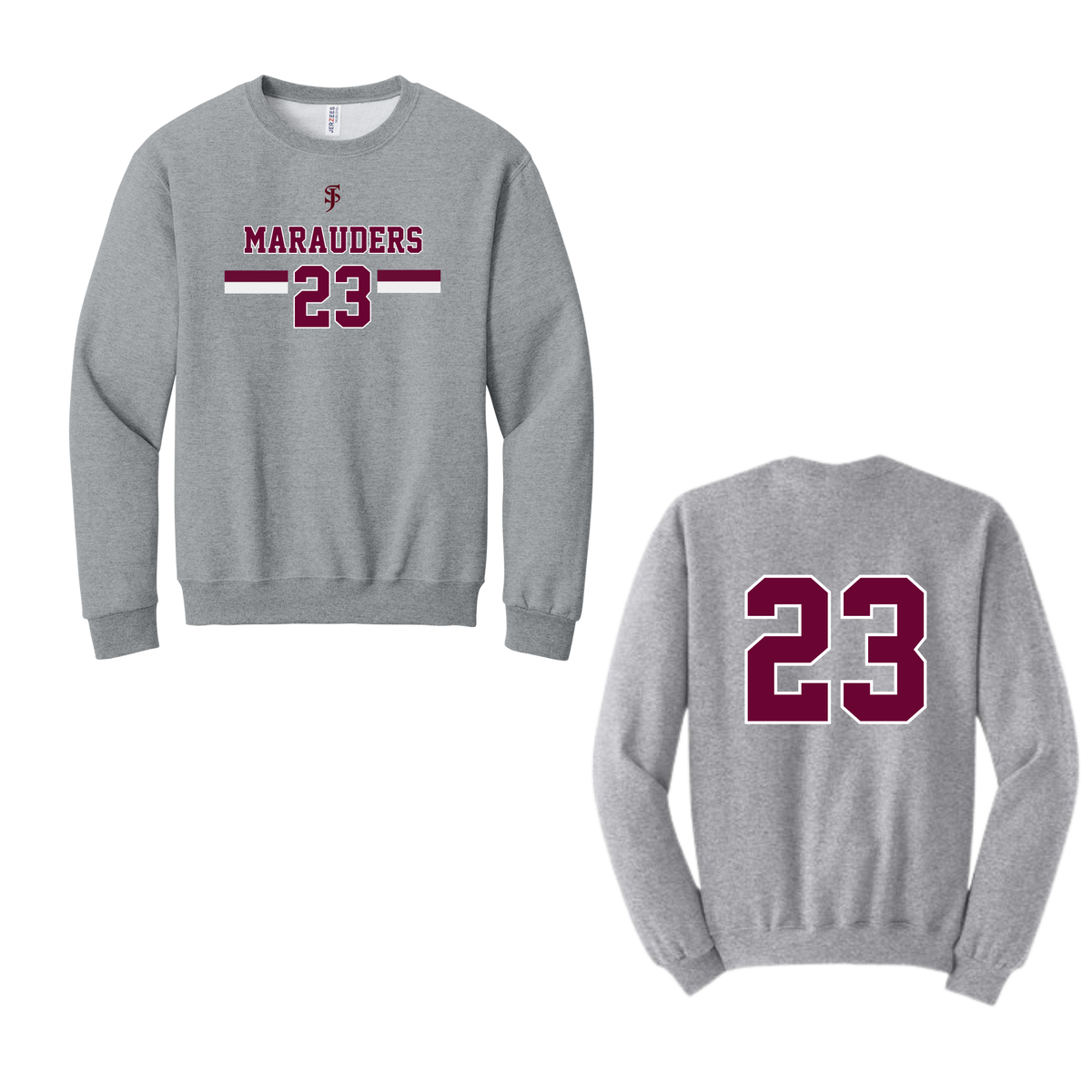 St Joe's Soccer Team Apparel Gray