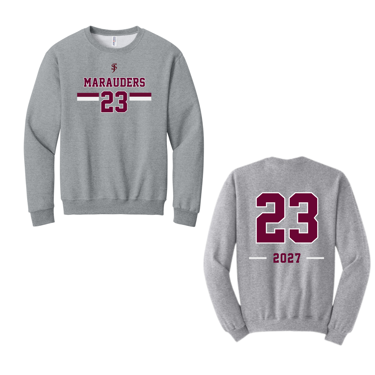 St Joe's Soccer Team Apparel Gray