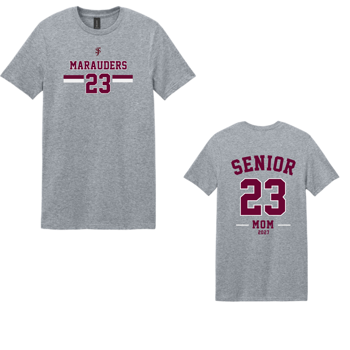 St Joe's Soccer Senior Family Apparel Gray