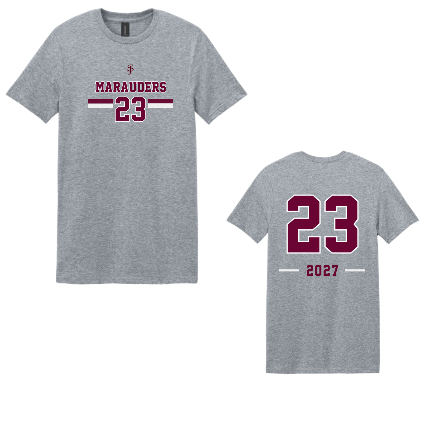 St Joe's Soccer Team Apparel Gray