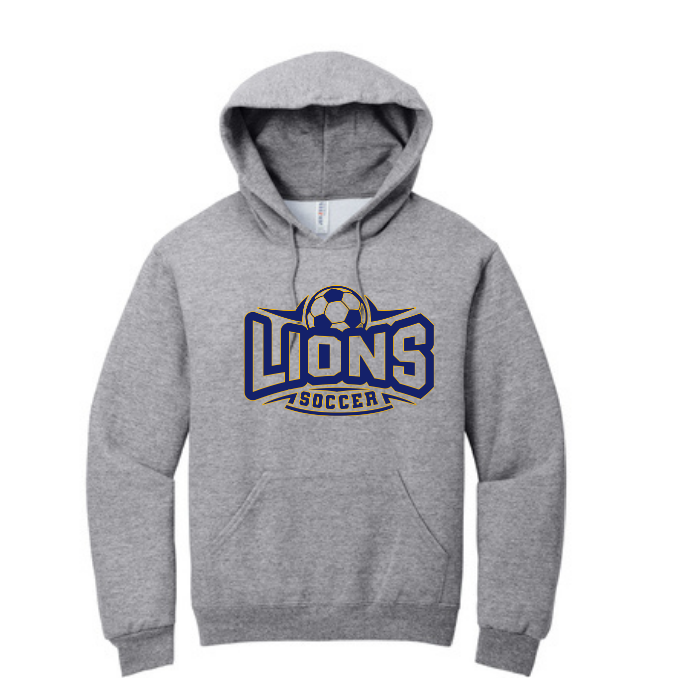 Nike Club Fleece Sleeve Swoosh Pullover Hoodie Lions logo