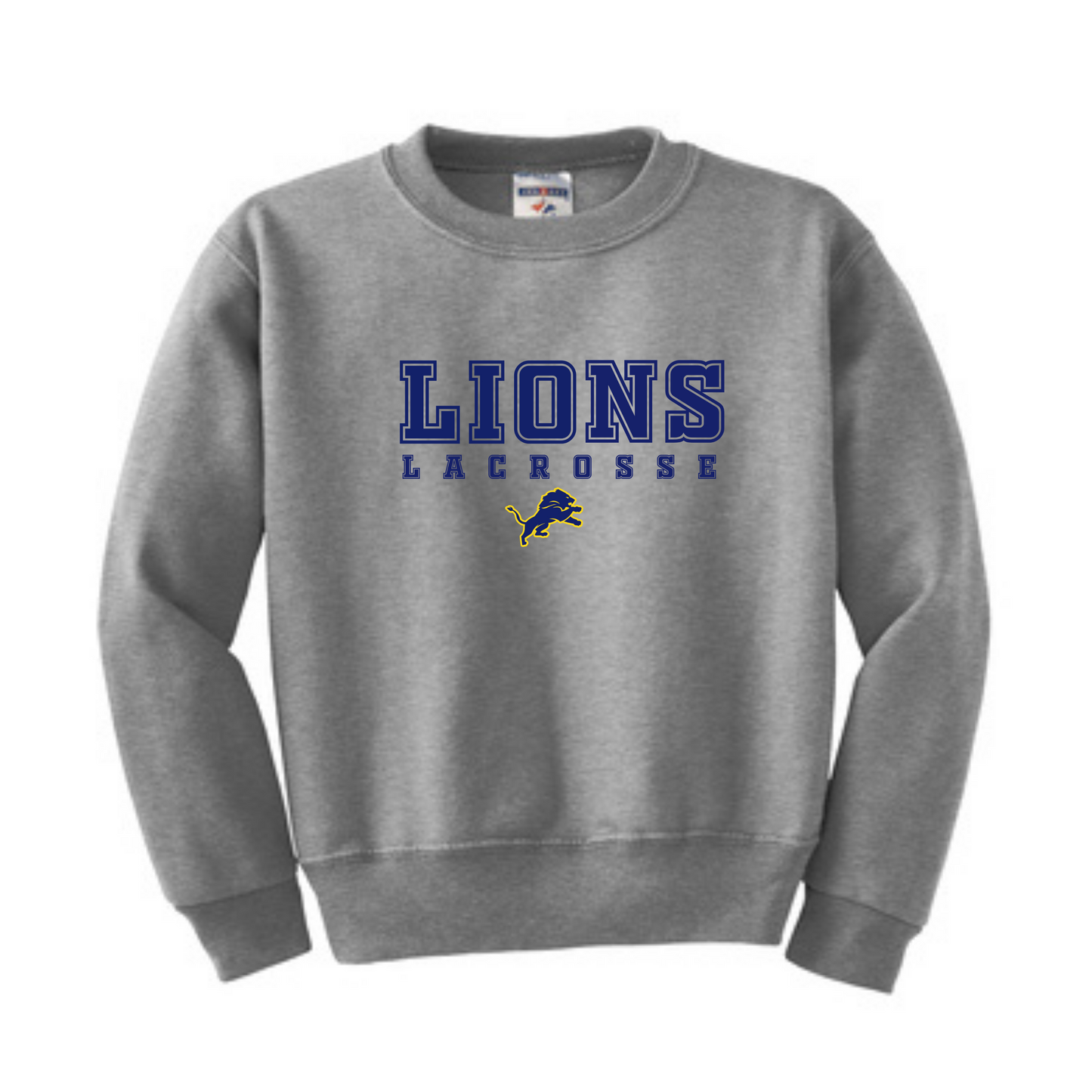 Boys Lions Lacrosse Crewneck