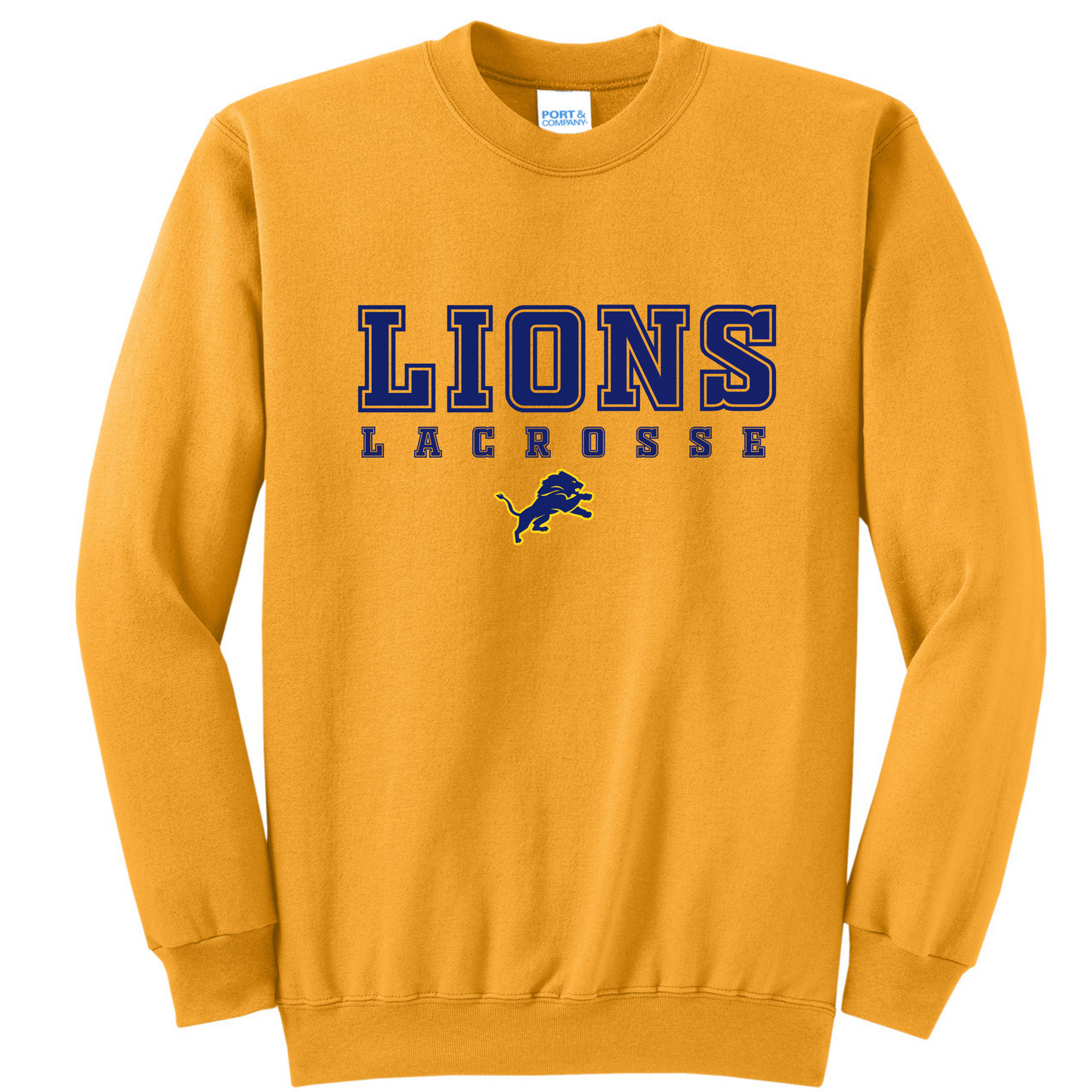 Boys Lions Lacrosse Crewneck