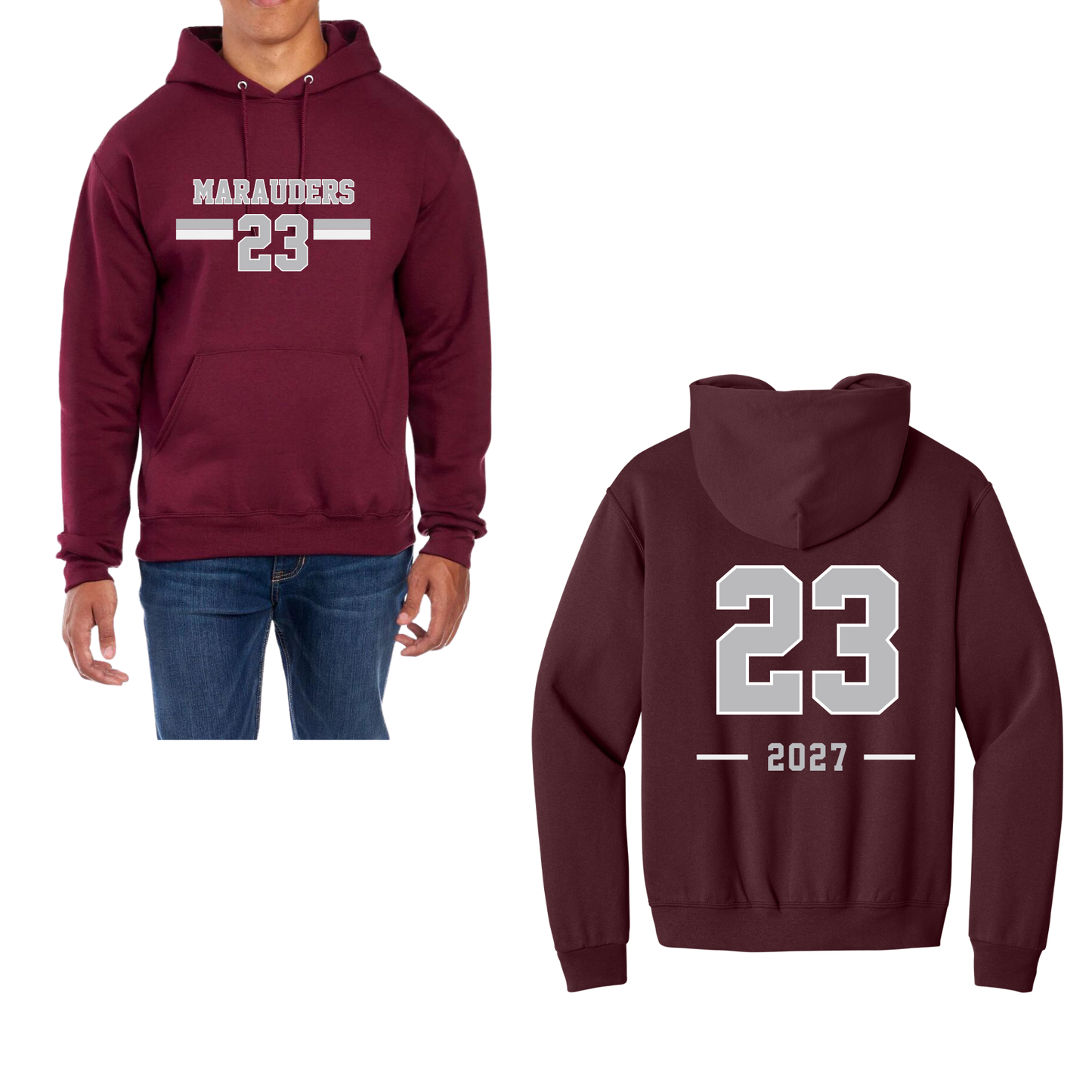 St Joe's Soccer Team Apparel Maroon