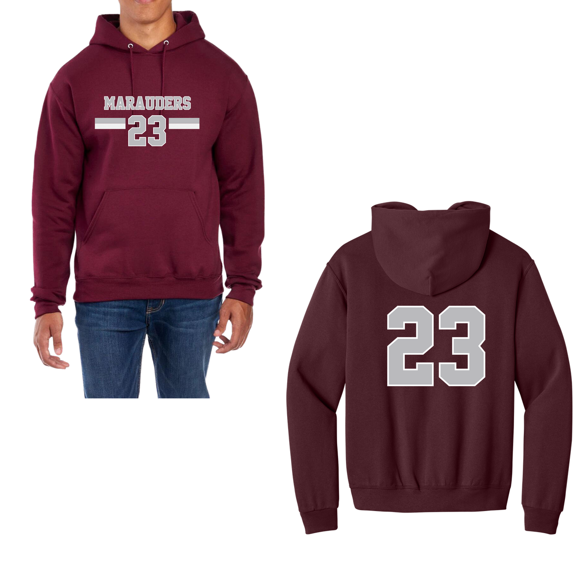 St Joe's Soccer Team Apparel Maroon