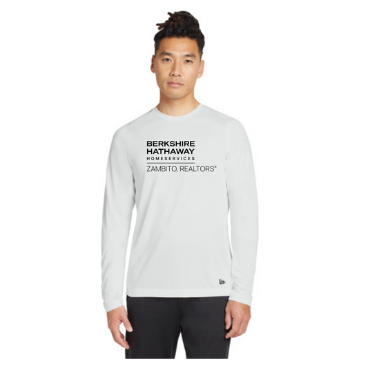 New Era® Series Performance Long Sleeve Crew Tee