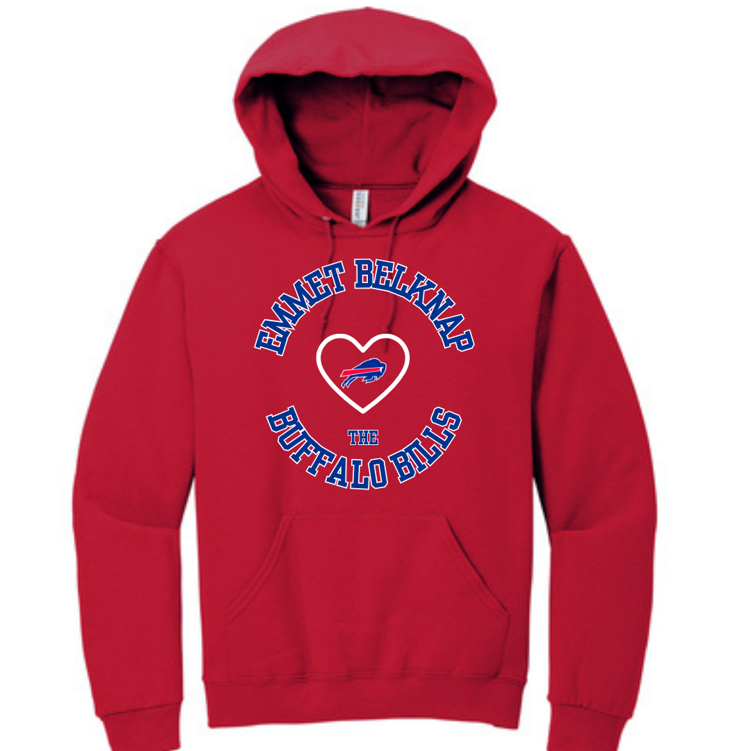 Anna Merritt Loves the Bills Fundraiser hoodie