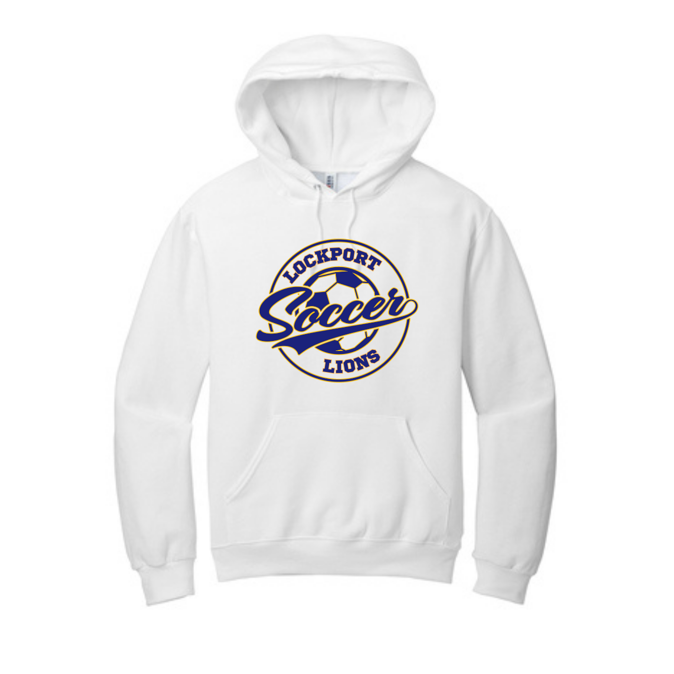 Adult Hooded Sweatshirt Circle Logo